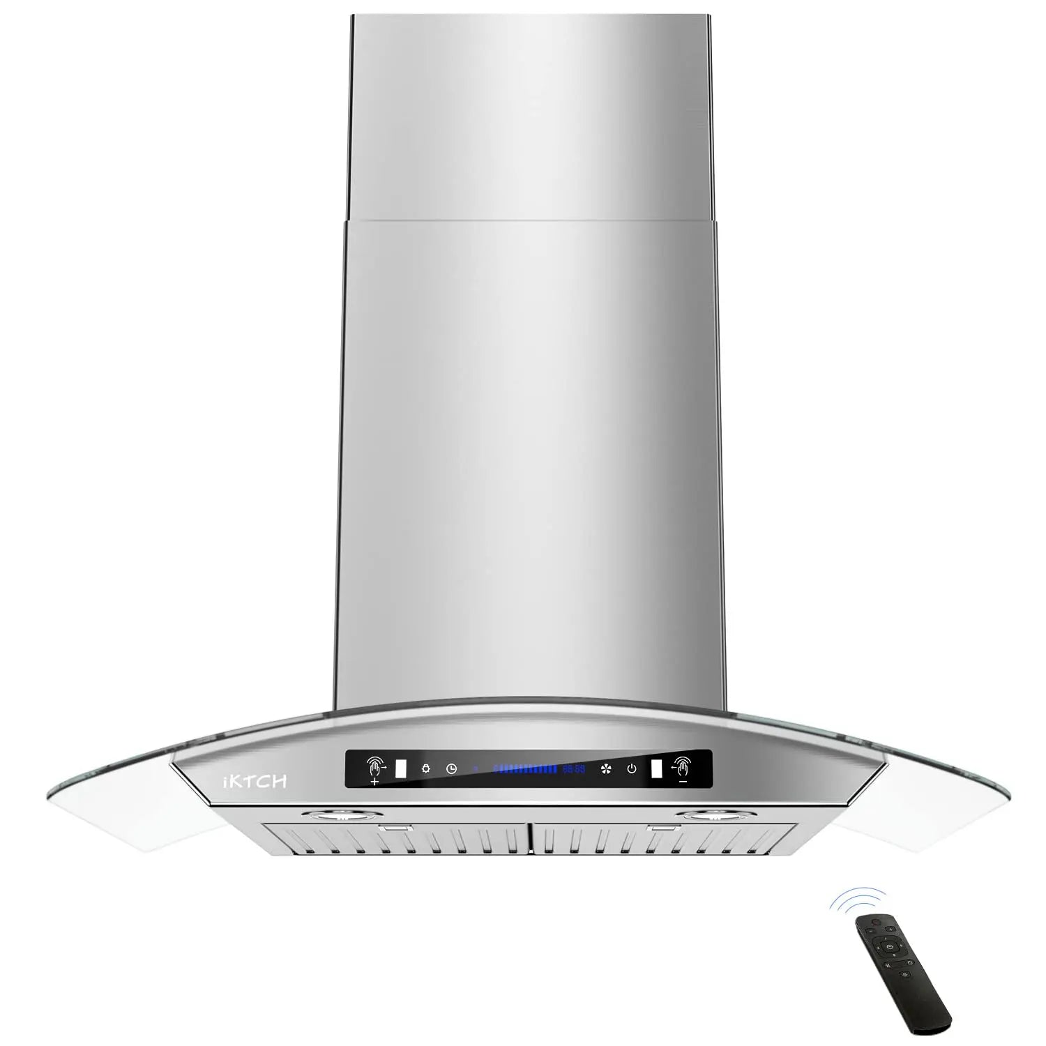 IKTCH Range Hood 30 Inch Wall Mount 900 CFM Ducted/Ductless